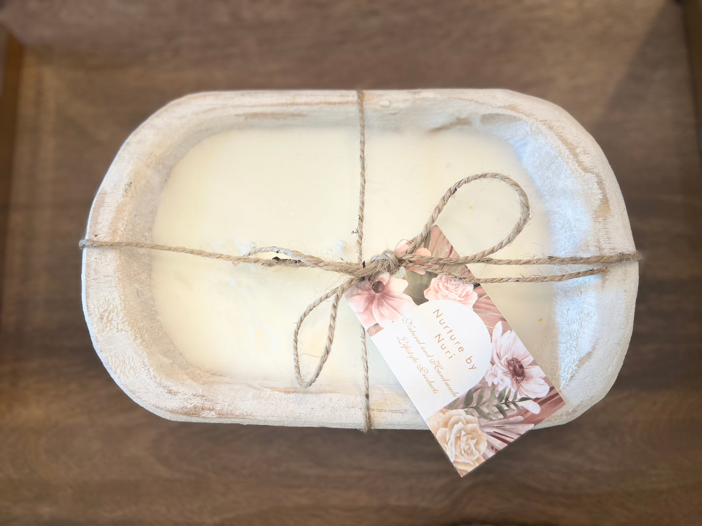 “Cashmere Cedar” Dough Bowl Candle