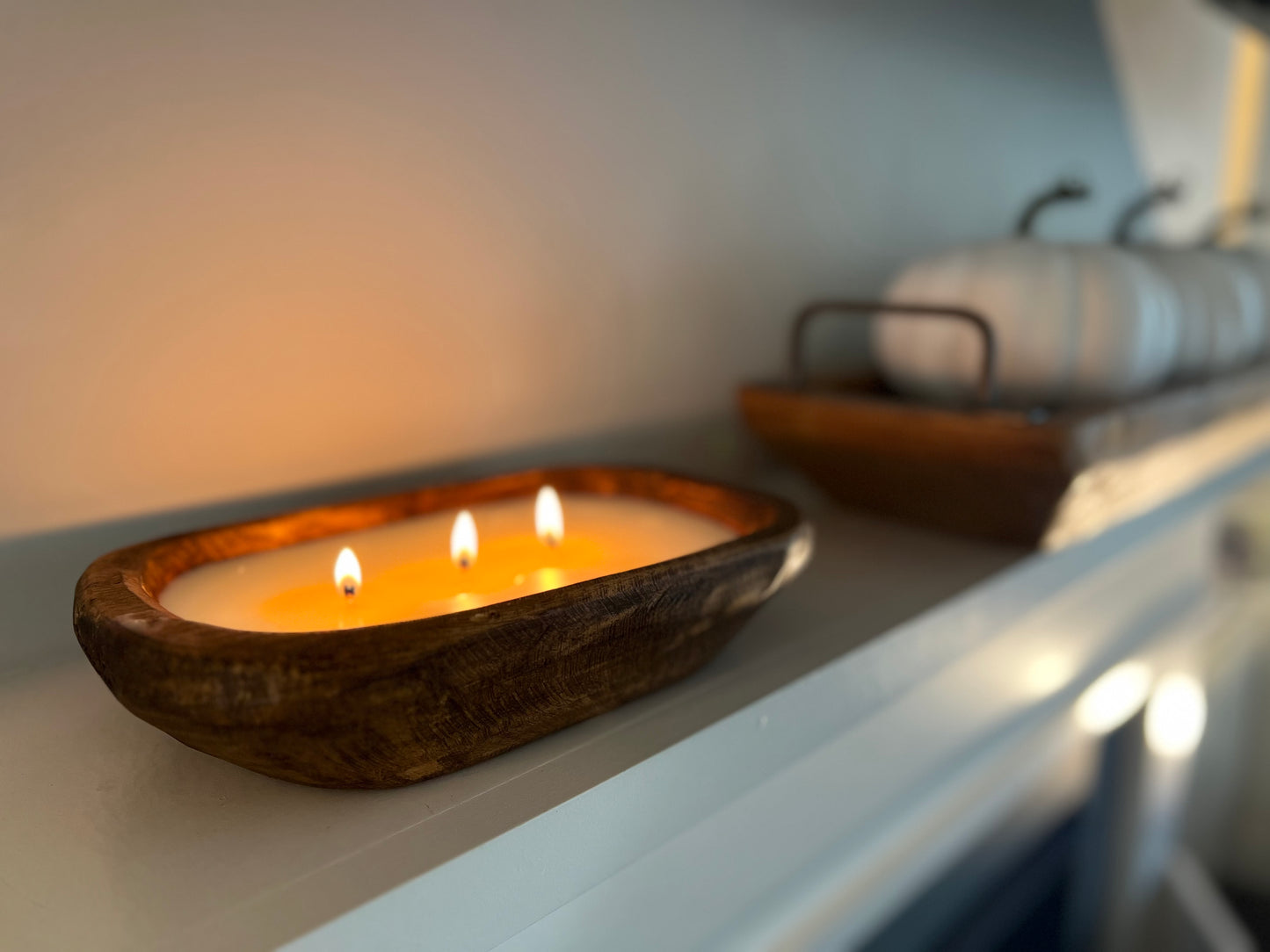 “Christmas Fir + Clove” Dough Bowl Candle