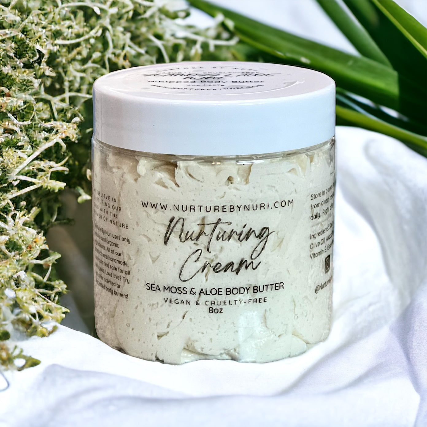 Unscented Nurturing Cream (Seamoss & Aloe) Body Butter