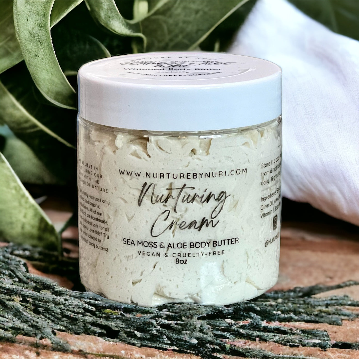 Unscented Nurturing Cream (Seamoss & Aloe) Body Butter