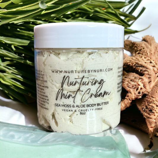 Nurturing Cream (Seamoss & Aloe) Body Butter - Mint