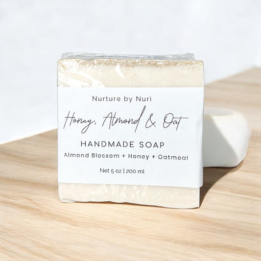 "Honey, Almond & Oat" Soap Bars