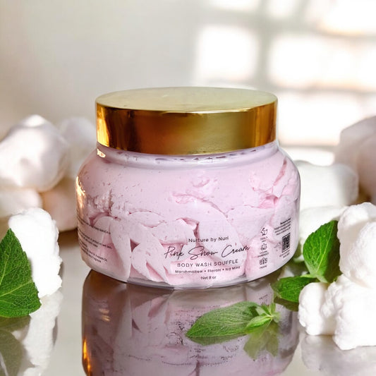 Pink Snow Cream Body Wash Soufflé