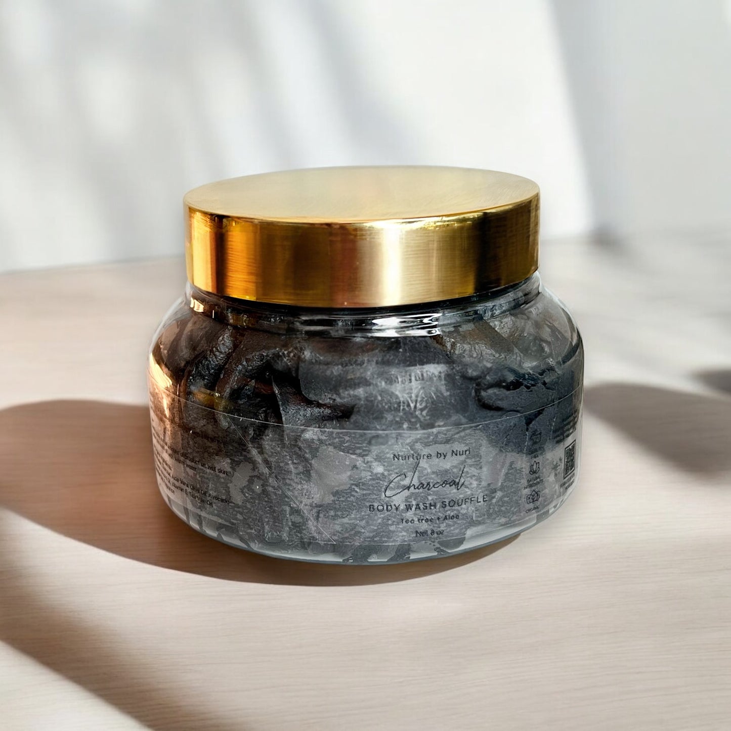 Charcoal Body Wash Souffle